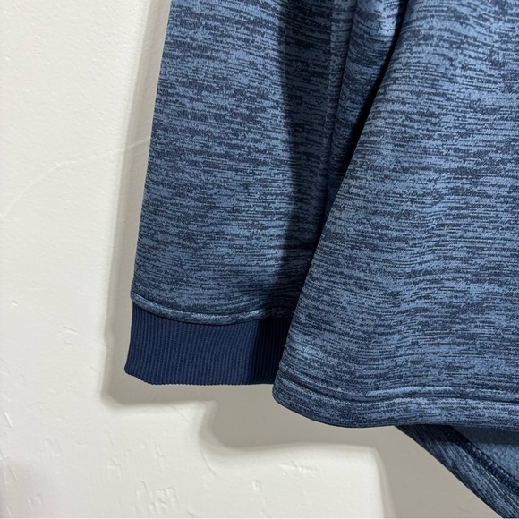 Under Armour Pullover 1/4 Quarter Zip Blue Sweatshirt Jacket XXL Men's 2XL Loose - Picture 3 of 10